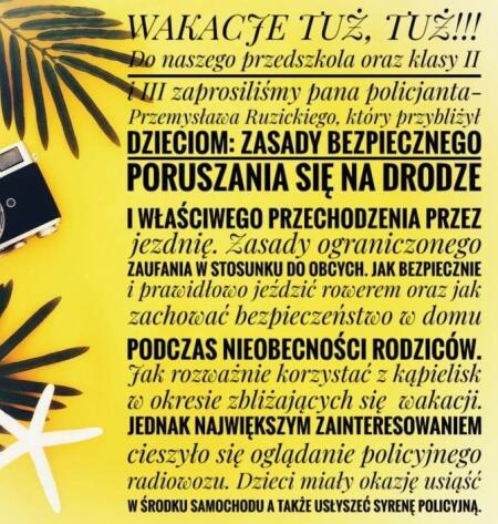 Zasady bezpiecznego poruszania się po drodze