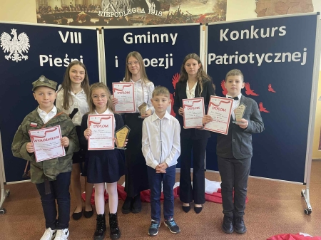 Gminny Konkurs Poezji i Pieśni Patriotycznej 