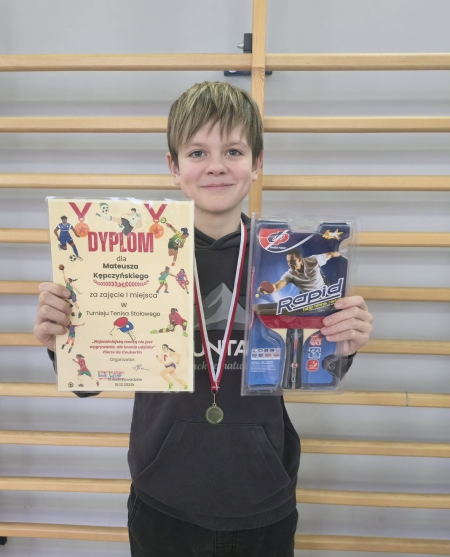 Turniej Tenisa Stołowego w naszej szkole! 